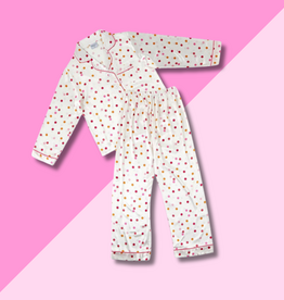 Long Sleeve Confetti PJ Set