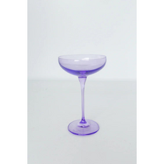 Estelle Colored Glass Lavender Champagne Coupe
