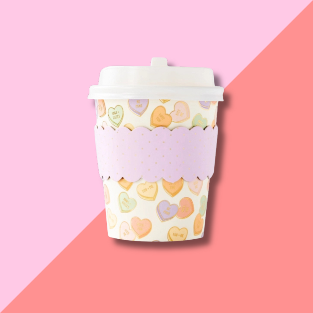 My Mind's Eye Conversation Hearts To-Go Cups - 8 pack
