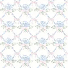 Hydrangea Lattice Prosecco Bottle Wrap