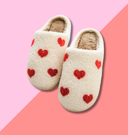 Hearts All Over Slippers