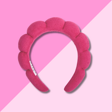 Makeup Headband - Hot Pink