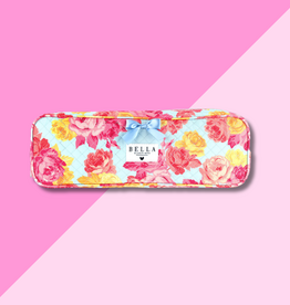Quilted Hair Tool Bag - Roses