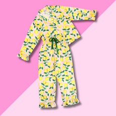 Lemons Full Length PJ Set LG