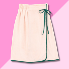 Spa Wrap - Pink & Green