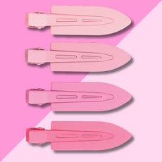 Crease Free Hair Clips - Ombre Pink