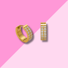 Hjane Jewels Andie Huggie Hoops