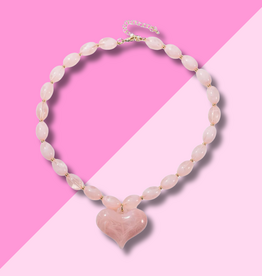 Hjane Jewels Conlee Necklace Pink