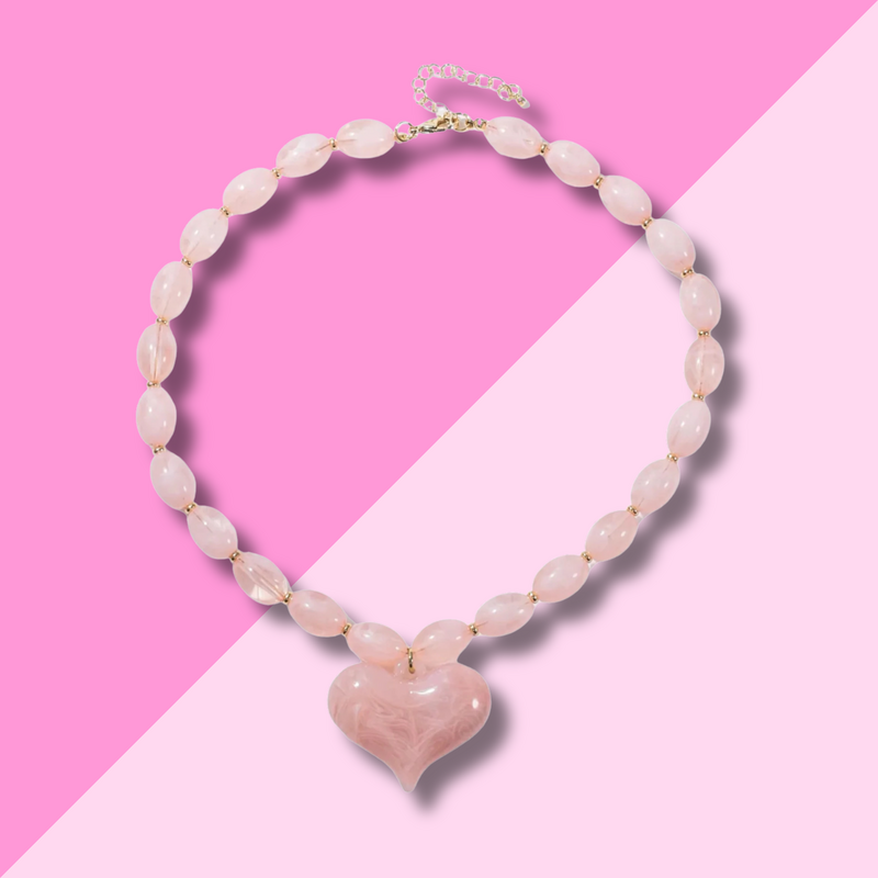 Hjane Jewels Conlee Necklace Pink