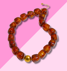 Hjane Jewels Martha Necklace Brown