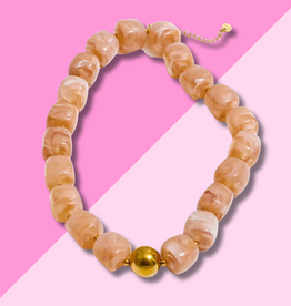 Hjane Jewels Martha Necklace Tan