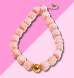 Hjane Jewels Martha Necklace Pink