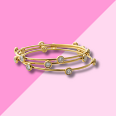Hjane Jewels Shay Bracelet Trio Set Pave