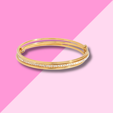 Hjane Jewels Ella Gold Bangle Bracelet