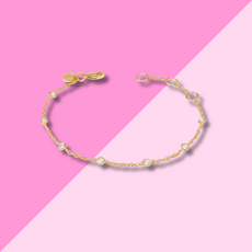 Julie Vos Celeste Delicate Bracelet - Cubic Zirconia