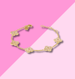 Julie Vos Colette Delicate Bracelet - Champagne