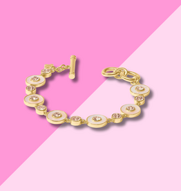 Julie Vos Colette Tennis Bracelet - Champagne