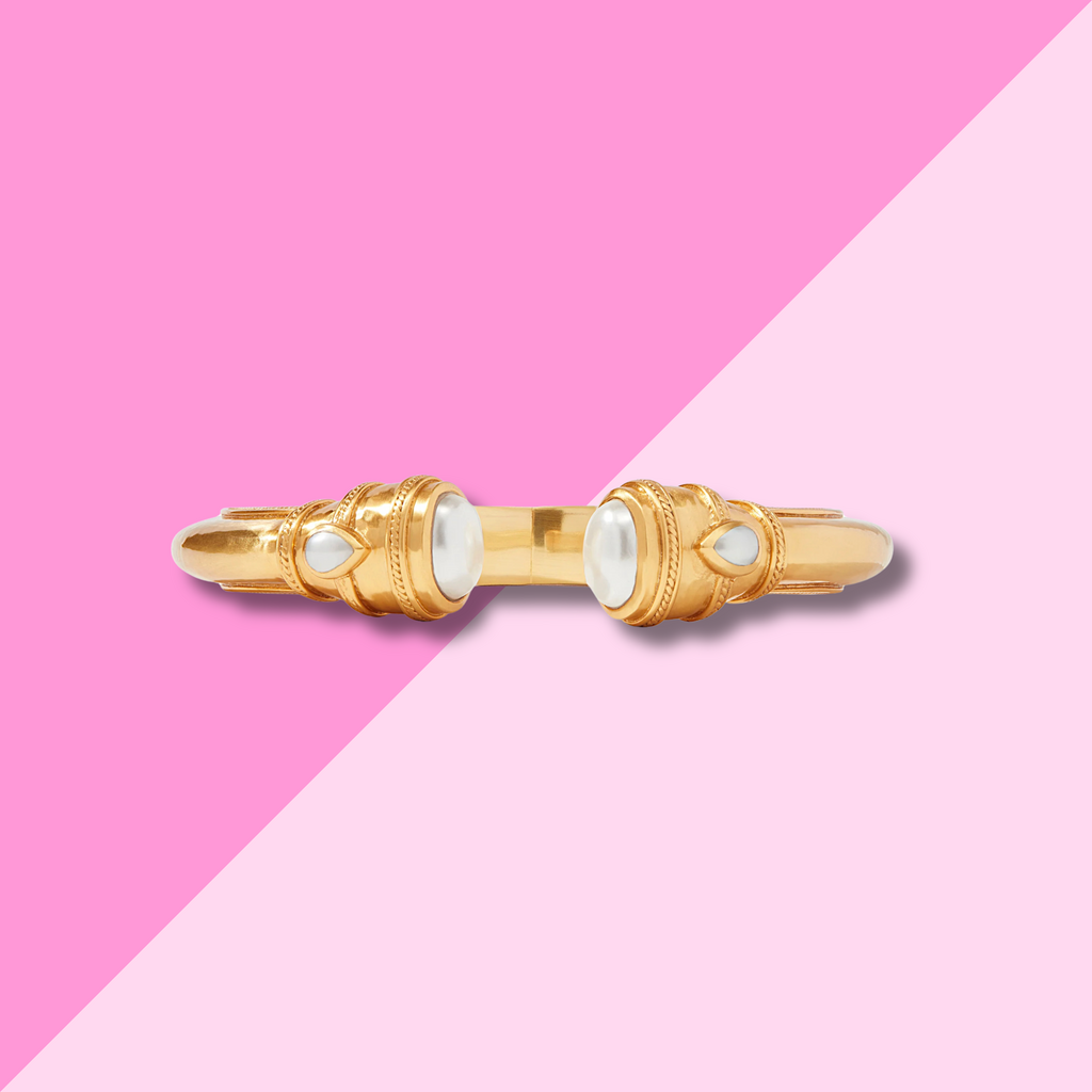 Julie Vos Cannes Demi Cuff Pearl