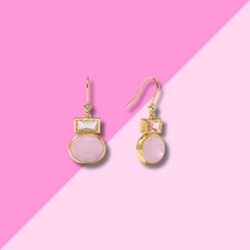 Julie Vos Jolie Midi Earring - Rose