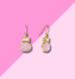 Julie Vos Jolie Midi Earring - Rose