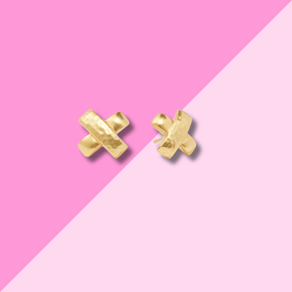 Julie Vos Catalina X Stud - Gold - OS