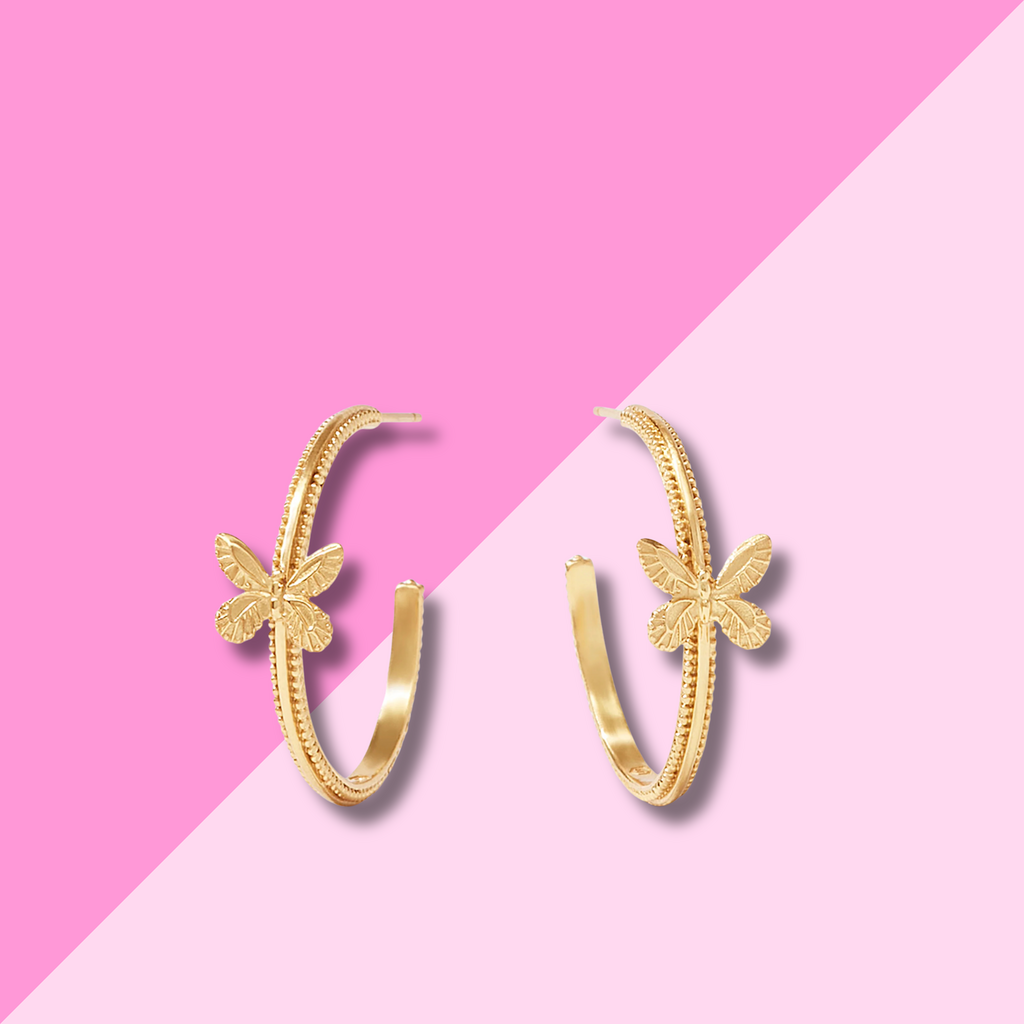 Julie Vos Butterfly Hoop - M