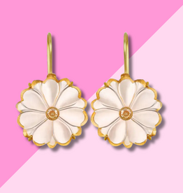 AMELIA ROSE JEWELRY Magnolia Earring - Champagne