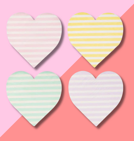 My Mind's Eye Striped Hearts Napkin Set