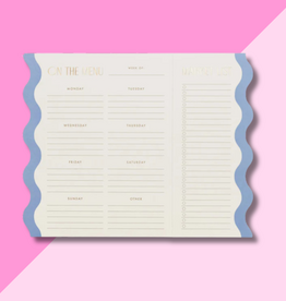 Meal Planner Notepad - Cloud & Cream