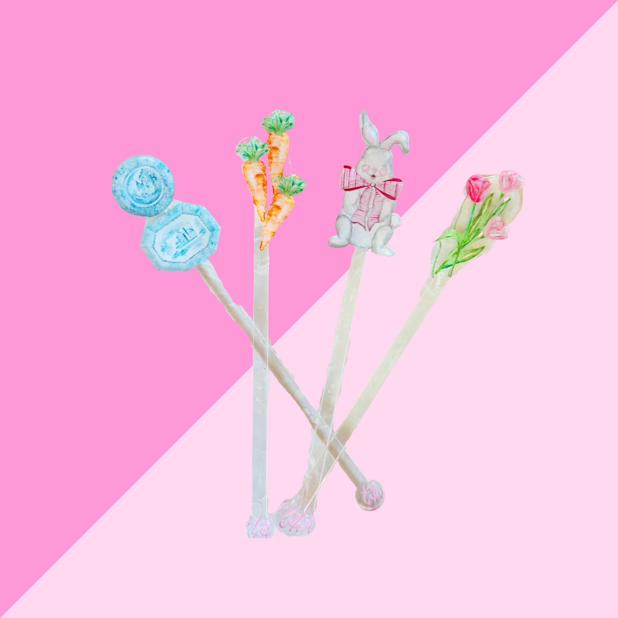 Spring With Two Sticks Spring Stir Sticks - Katherine Beck