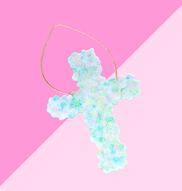 Taylor A Designs Cross Acrylic Door Hanger