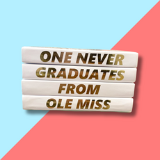One Never Graduates Set - White