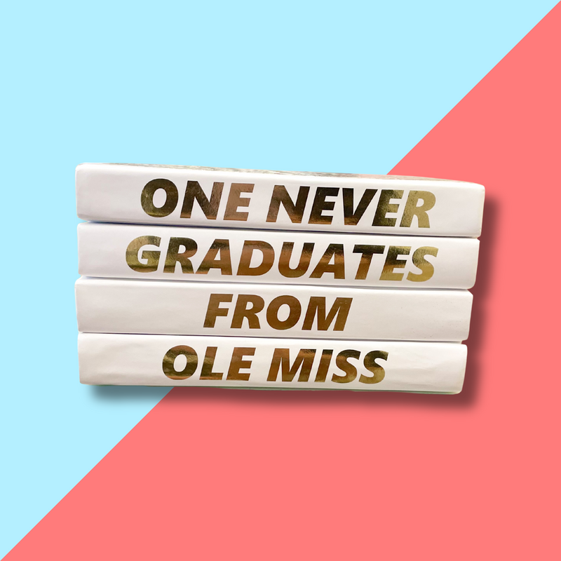 One Never Graduates Set - White