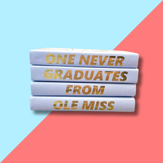 One Never Graduates Set - Blue
