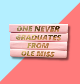 One Never Graduates Set - Pink