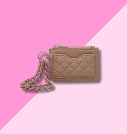 Rhodes Quilted Bangle - Dark Khaki