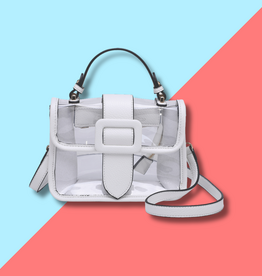 Toni Clear Crossbody - Off White