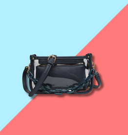 Jessica Clear Crossbody - Navy