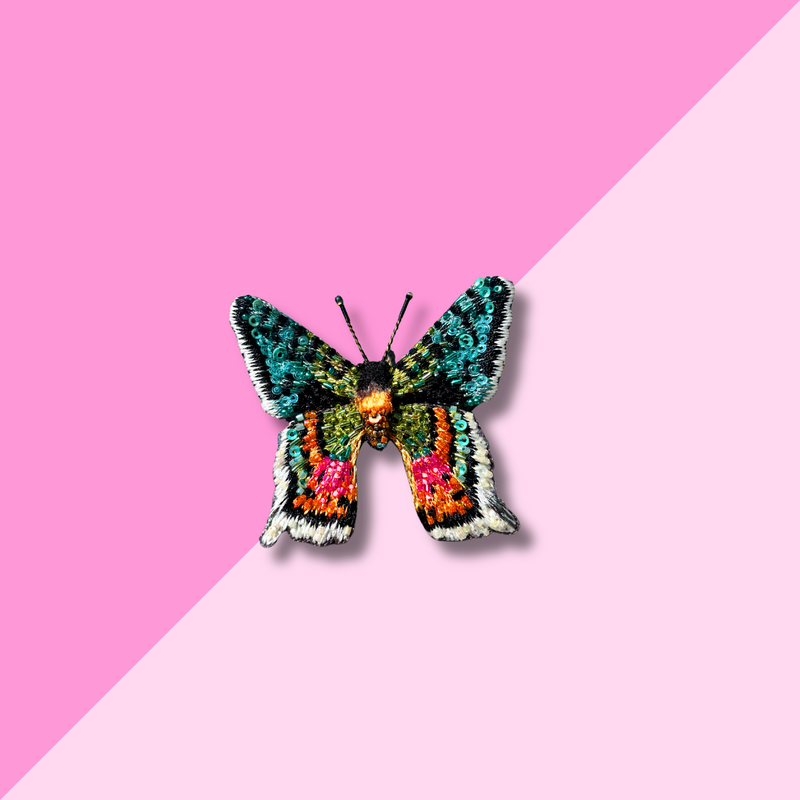 trovelore Madagascar Sunset Moth Pin
