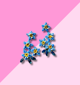 trovelore Queen of Sheeba Flower Earrings
