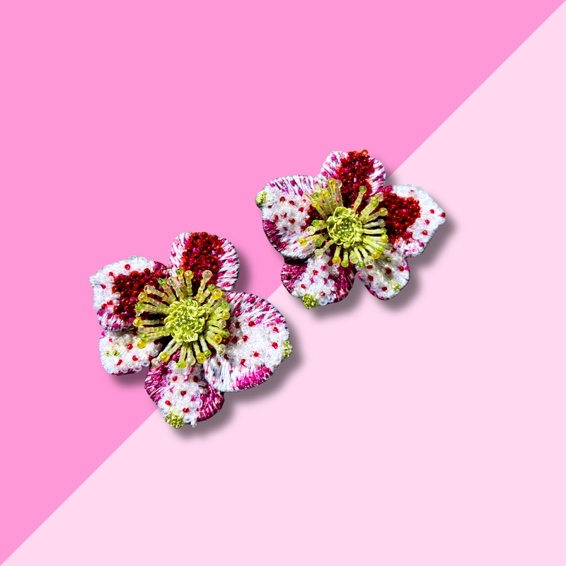 trovelore Lenten Rose Earrings