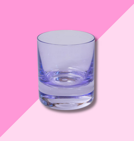 Estelle Colored Glass Lavender Rocks Glass