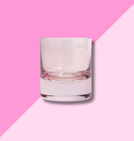 Estelle Colored Glass Rose Rocks Glass