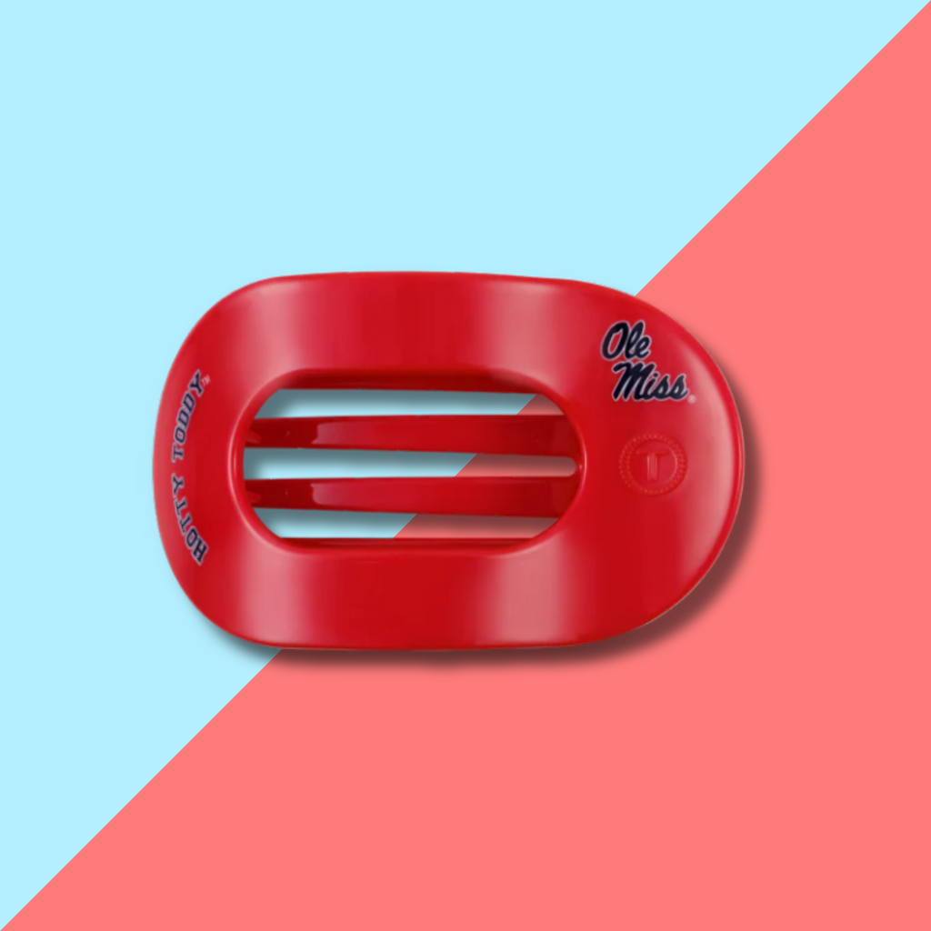 Hotty Toddy Medium Flat Round Hair Clip