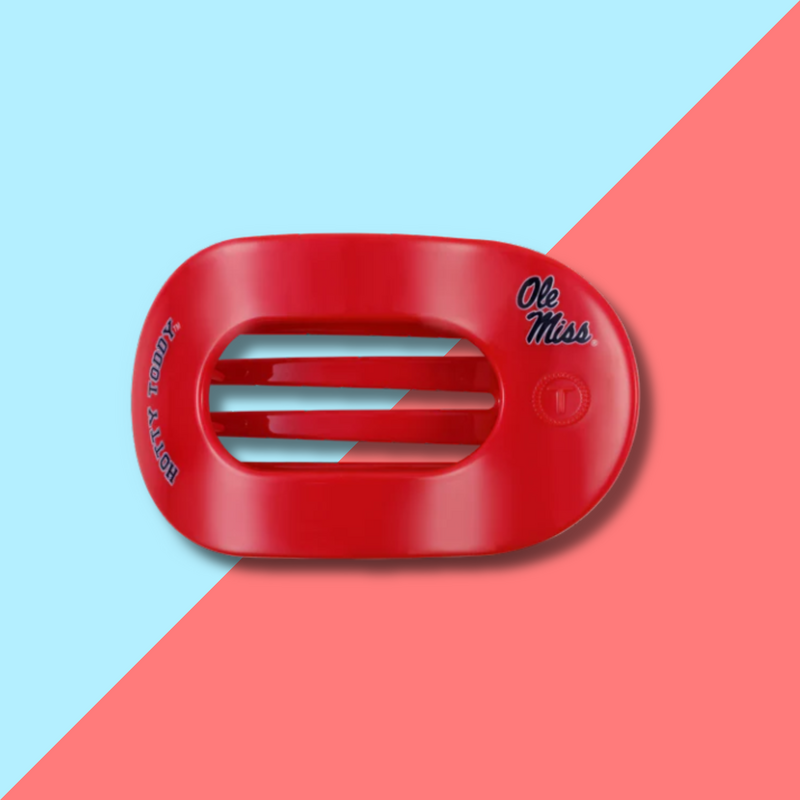 Hotty Toddy Medium Flat Round Hair Clip