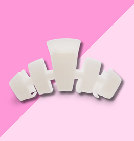 Classic Coconut White Large Claw Clip