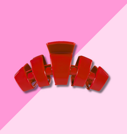 Classic Red Medium Claw Clip