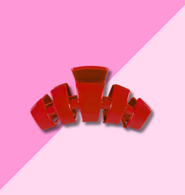 Classic Red Small Claw Clip