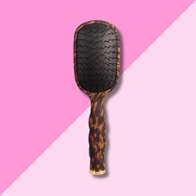 Detangler Hairbrush for Fine Hair - Tortoise