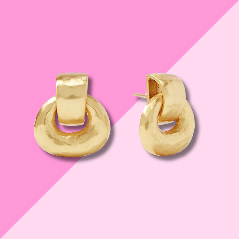 Avalon Demi Doorknocker Earring - OS